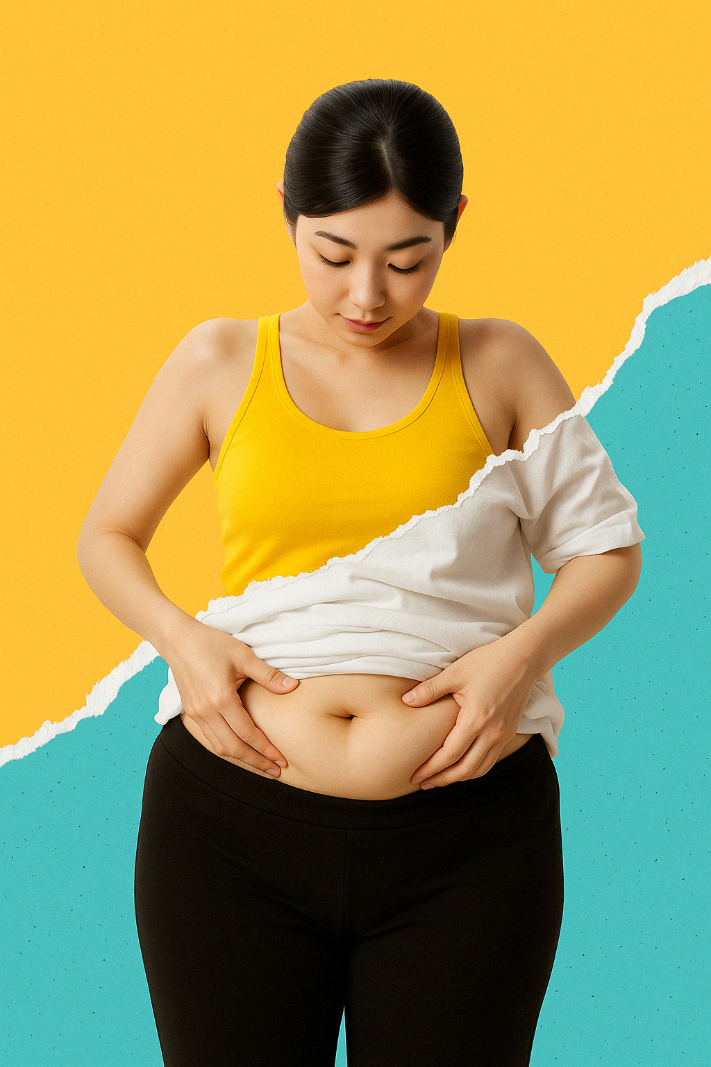 Fitness transformation journey showing progress